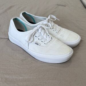 Vans Classic White Lace-Up Sneakers